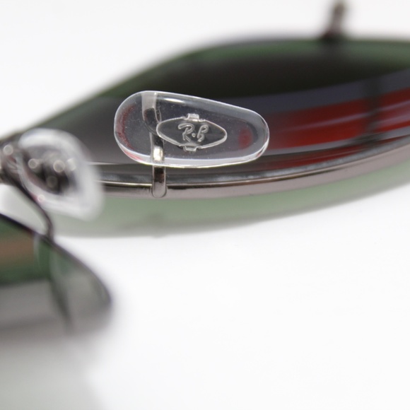 RAY-BAN RB 3025 004/58 POLARIZED GUNMETAL AVIATORS - Picture 5 of 8